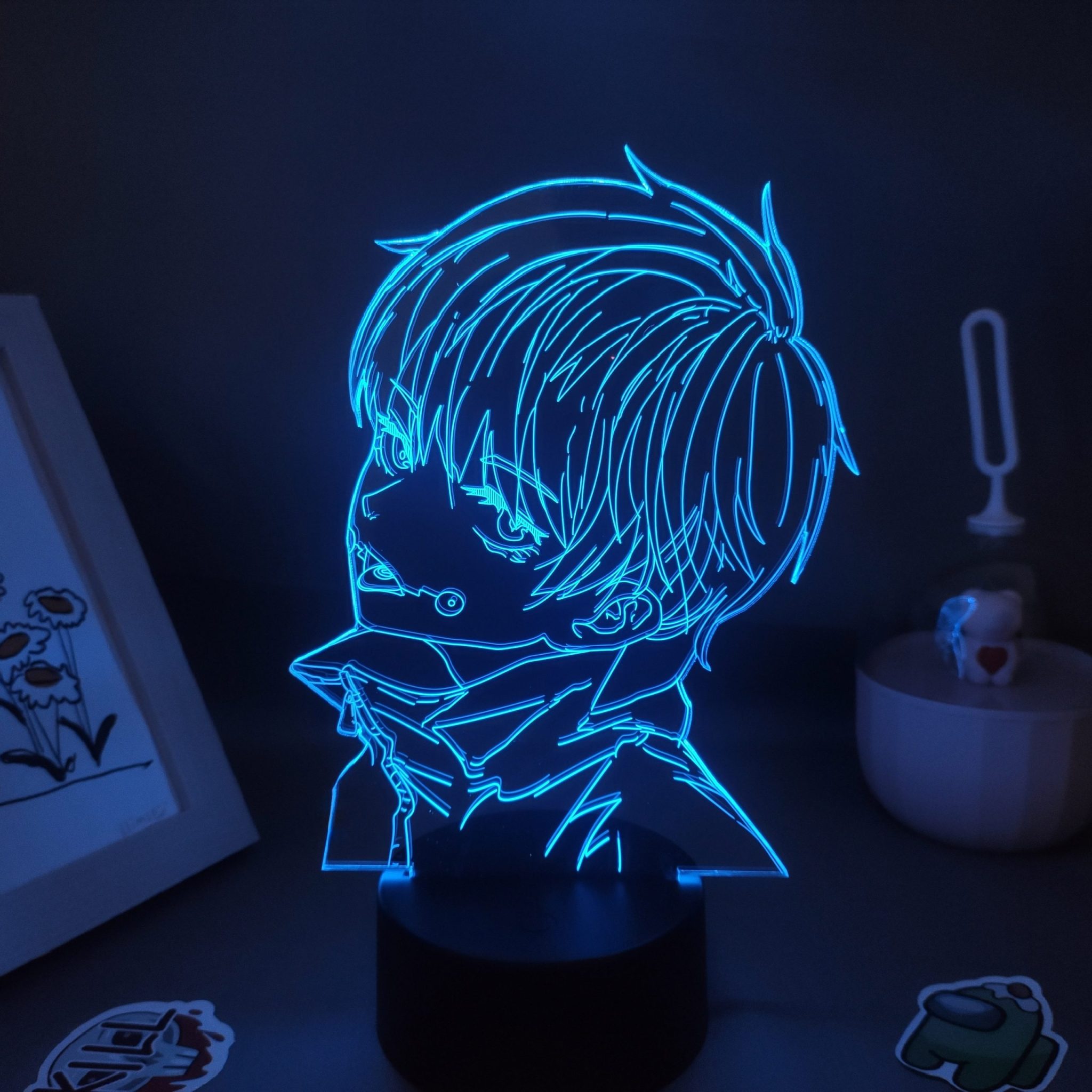 Satoru Gojo Jujutsu Kaisen Acrylic Neon Led Lamp Jujutsu Kaisen Store