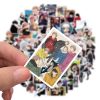 10 50 100pcs Anime Jujutsu Kaisen Sticker Sorcery Fight Stickers Waterproof Decals Skateboard Sticker For Laptop 3 - Jujutsu Kaisen Store