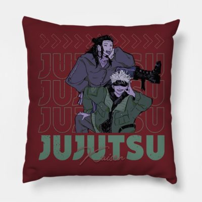 Satoru Gojo And Suguru Geto Throw Pillow Official Jujutsu Kaisen Merch