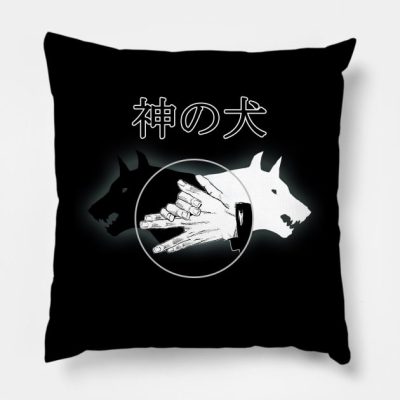 Divine Dogs Of Fushiguro Megumi Throw Pillow Official Jujutsu Kaisen Merch