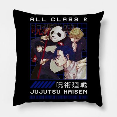Class 1 Throw Pillow Official Jujutsu Kaisen Merch