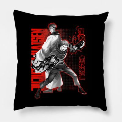 Jujutsu Kaisen Throw Pillow Official Jujutsu Kaisen Merch