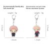 Cartoon Keychain Characters Double Sided Resin Tiger Stick Key Chain Kaisen Gojo Satoru Anime Accessories Gifts 1 - Jujutsu Kaisen Store