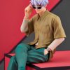 Genuine 15CM Figure Anime Jujutsu Kaisen Gojo Satoru Sunglasses Sitting Pressed Noodles Model Dolls Toy Gift 1 - Jujutsu Kaisen Store