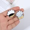 Gojo Satoru Cats Enamel Pin Eye Mask Wholesale Price Cartoon Brooches Badge Jujutsu Kaisen Anime Accessories 3 - Jujutsu Kaisen Store