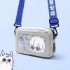 Japan Anime Jujutsu Kaisen Grey Student School Bag Gojo Satoru Kawaii Animal Cat Cosplay Travel Messenger - Jujutsu Kaisen Store
