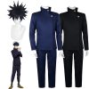 Jujutsu Kaisen Anime Fushiguro Megumi Cosplay Costume Top Pants Blue Halloween Party Uniform Set - Jujutsu Kaisen Store