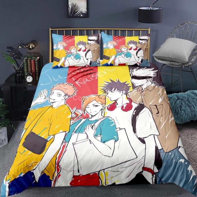 Trending Jujutsu Kaisen Bedding Set - Jujutsu Kaisen Store