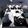 Jujutsu Kaisen Bedding Set Japan Famous Anime Duvet Cover Sets Comforter Bed Linen Twin Queen King 14 - Jujutsu Kaisen Store