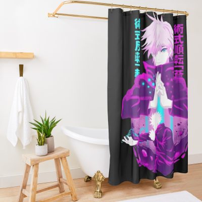 Miracle Man Shower Curtain Official Jujutsu Kaisen Merch