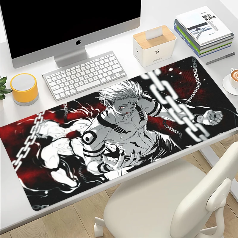 Anime Jujutsu Kaisen Mouse Pad Gojou Satoru Megumi Sukuna Yuta Mousepad Computer Laptop Gamer Pad PC 7 - Jujutsu Kaisen Store