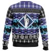 Satoru Gojo Domain Expansion JK Ugly Christmas Sweater BACK mockup - Jujutsu Kaisen Store