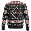 Sorcerer Killer Toji Fushiguro JKPC Ugly Christmas Sweater BACK mockup - Jujutsu Kaisen Store