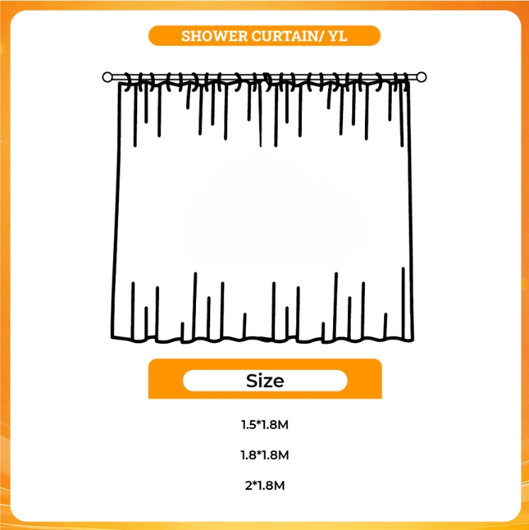 3D shower curtain - Jujutsu Kaisen Store